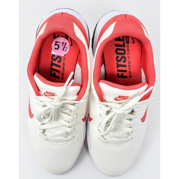 Nike Infinity Golf 'Sail Magic Ember' cleat - Picture 6 of 8